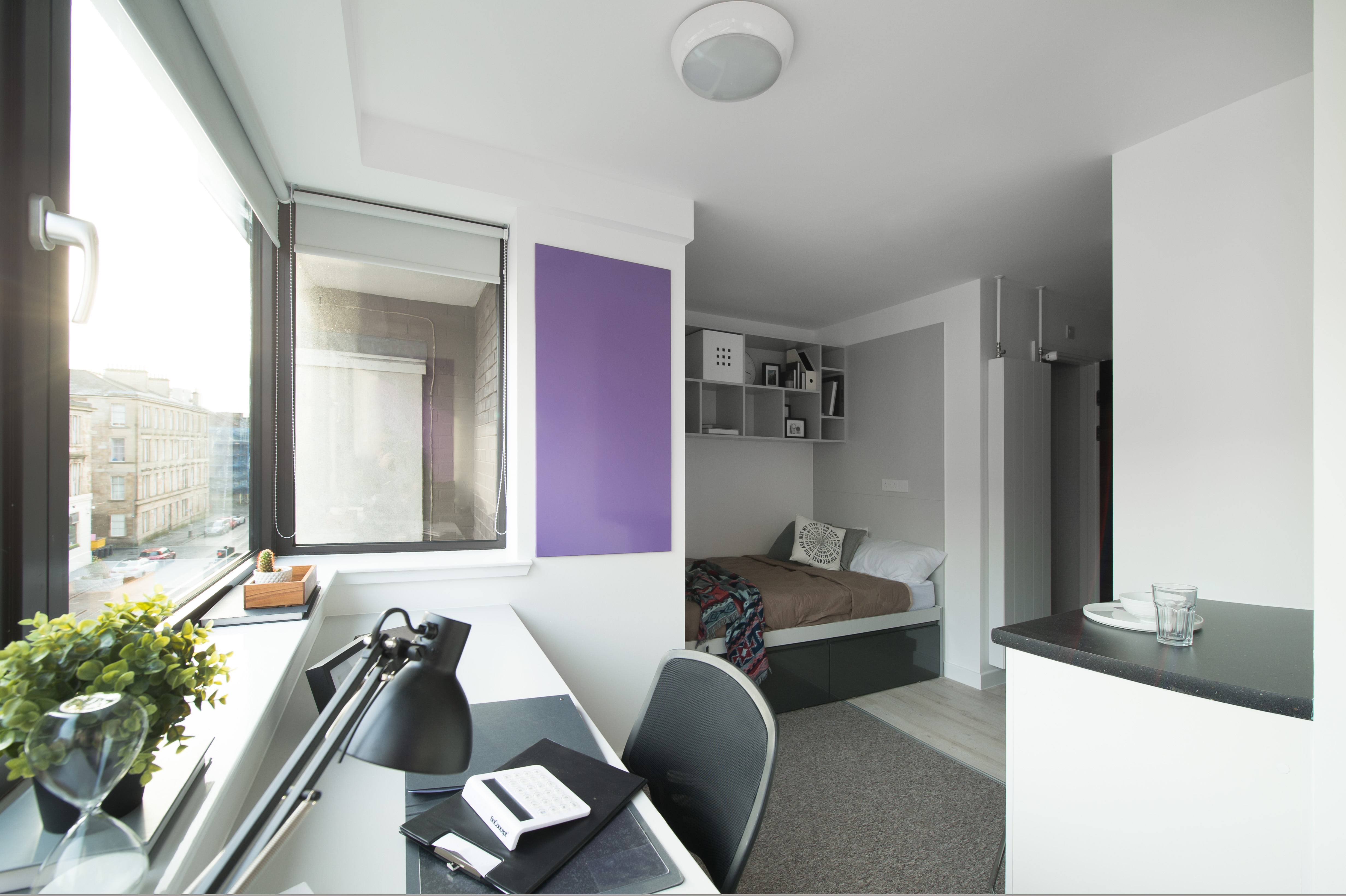 Glasgow student accommodation studio room