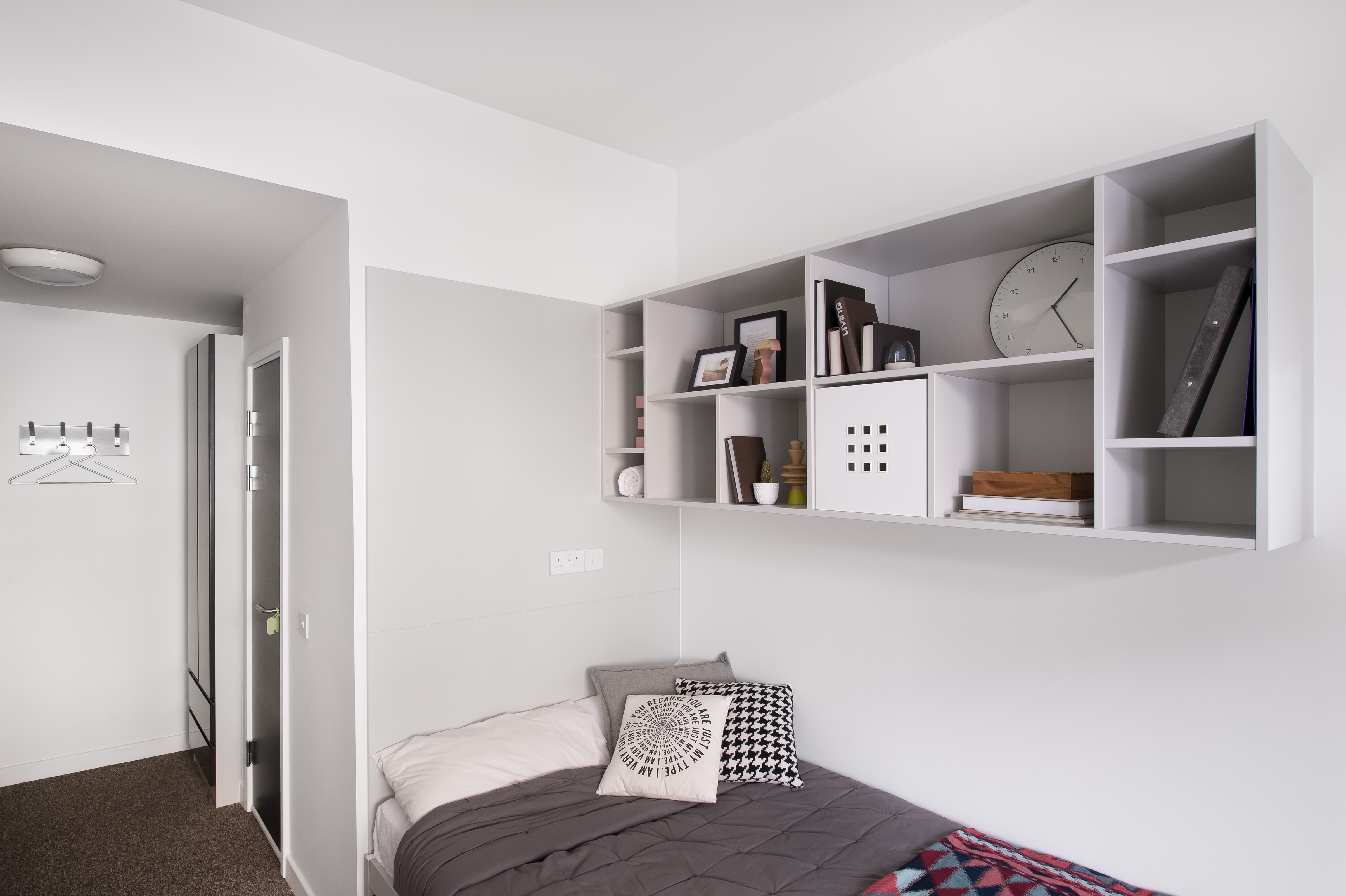 Glasgow student accommodation shared flat bedroom