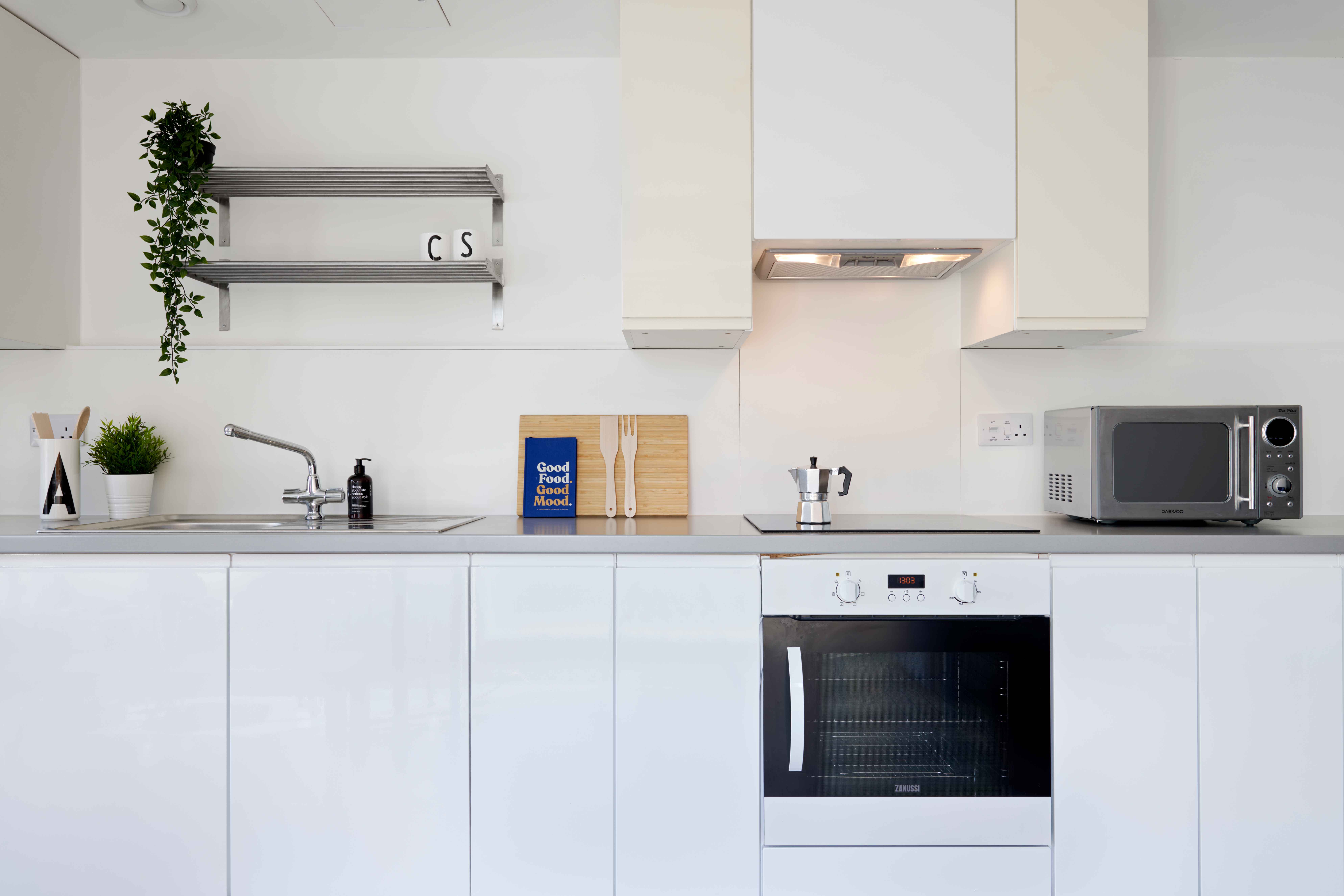 Southampton student accommodation shared kitchen