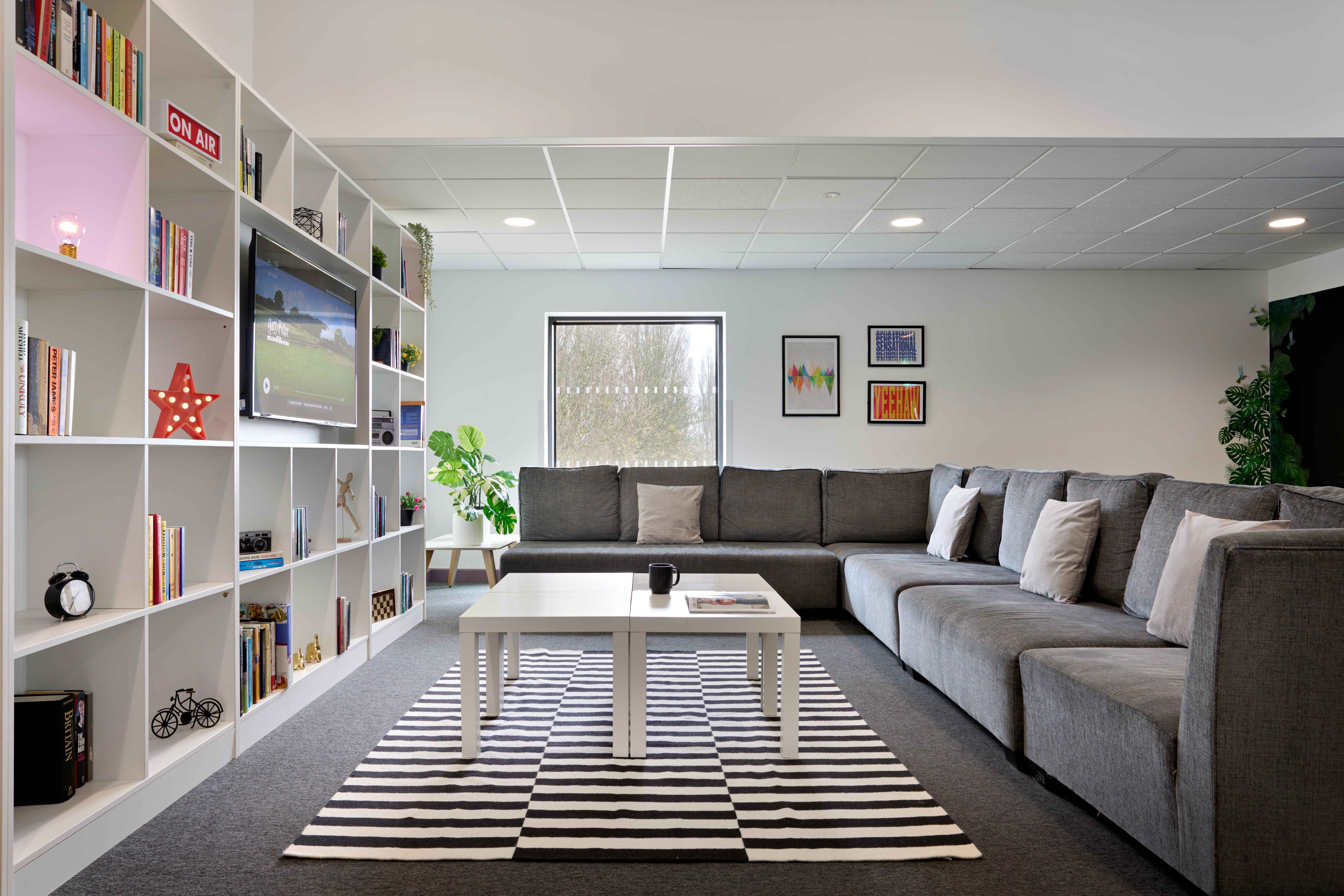 westwood student mews tv area