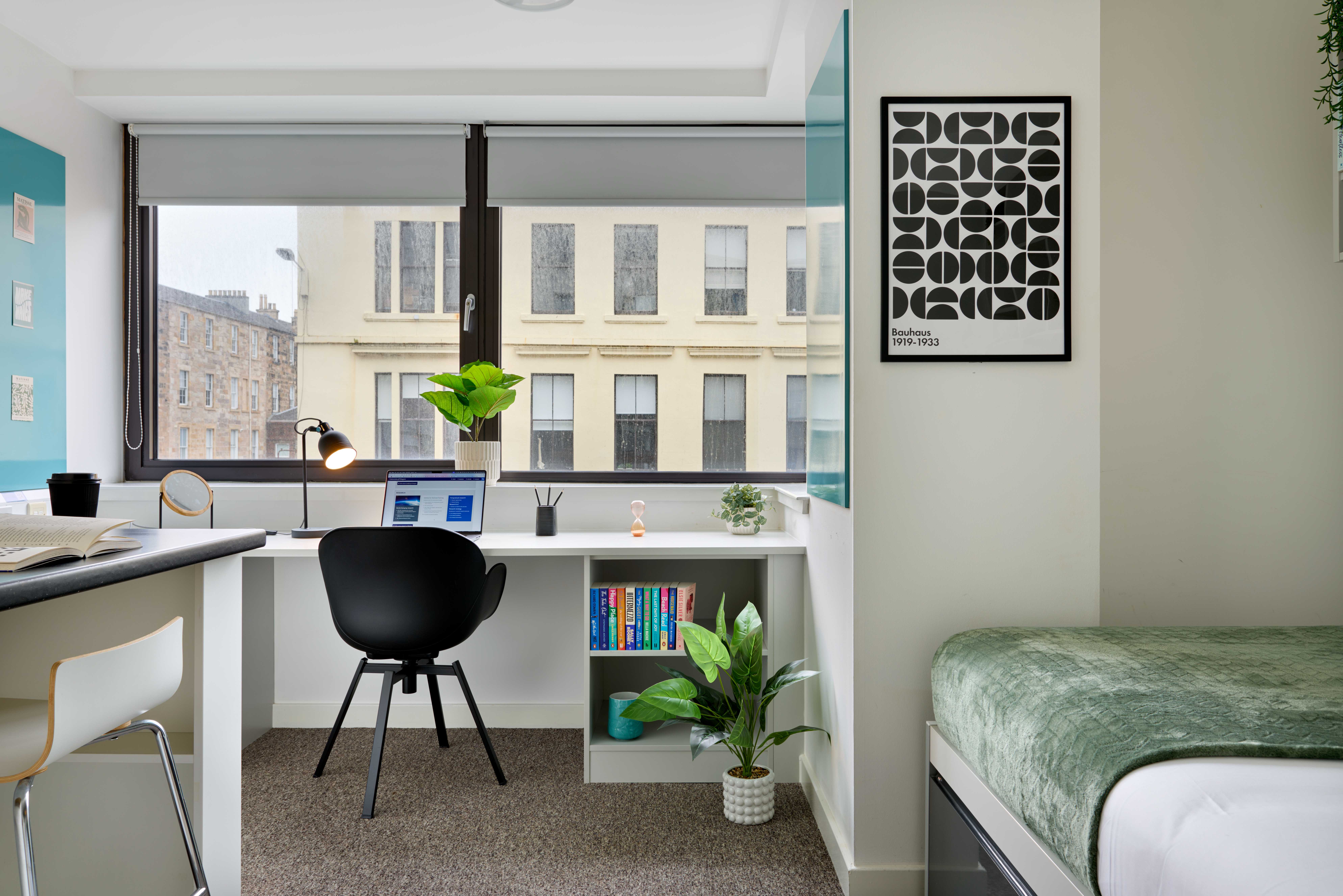 Glasgow student room bronze studio